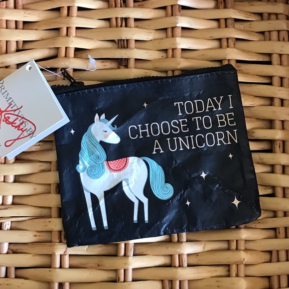 Zipper WALLET TODAY CHOOSE TO BE UNICORN - Picture 2 of 3